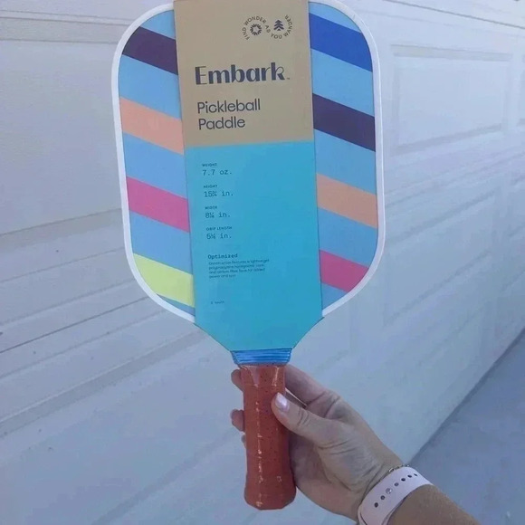 NWT Carbon Stripe Pickleball Paddle
- Embark - Picture 4 of 6